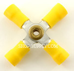 Yellow 12 - 10 Gauge Nylon 4-Way